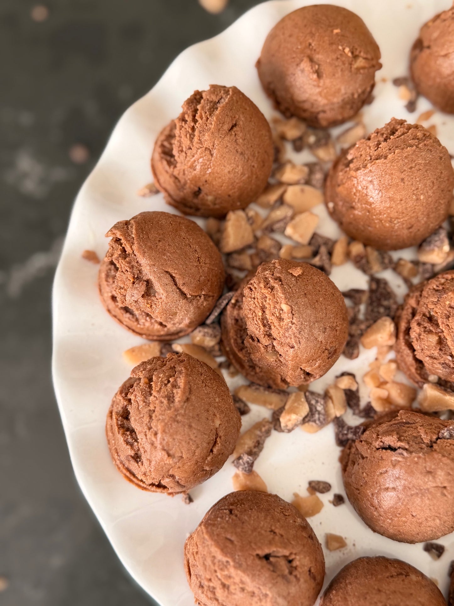 Toffee Brownie Batter